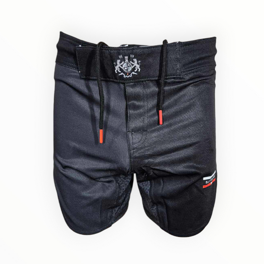 BJJ Couture Pressure Black & Charcoal Grappling Shorts