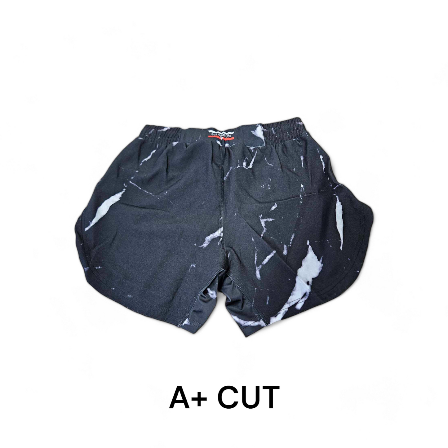 Black Carrara Marble Grappling Shorts