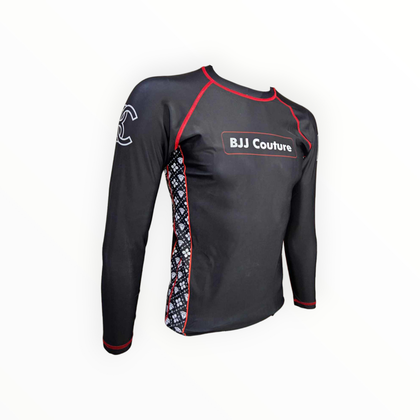 Black Belt Ranked Rashguard - IBJJF Legal