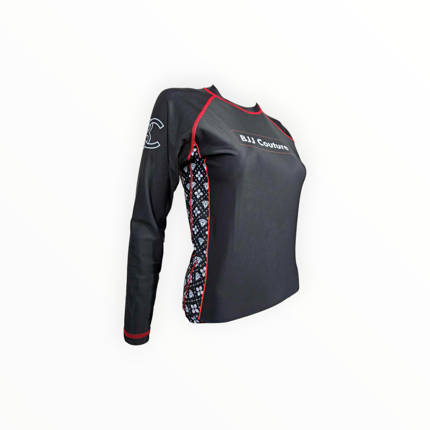 Black Belt Ranked Rashguard - IBJJF Legal