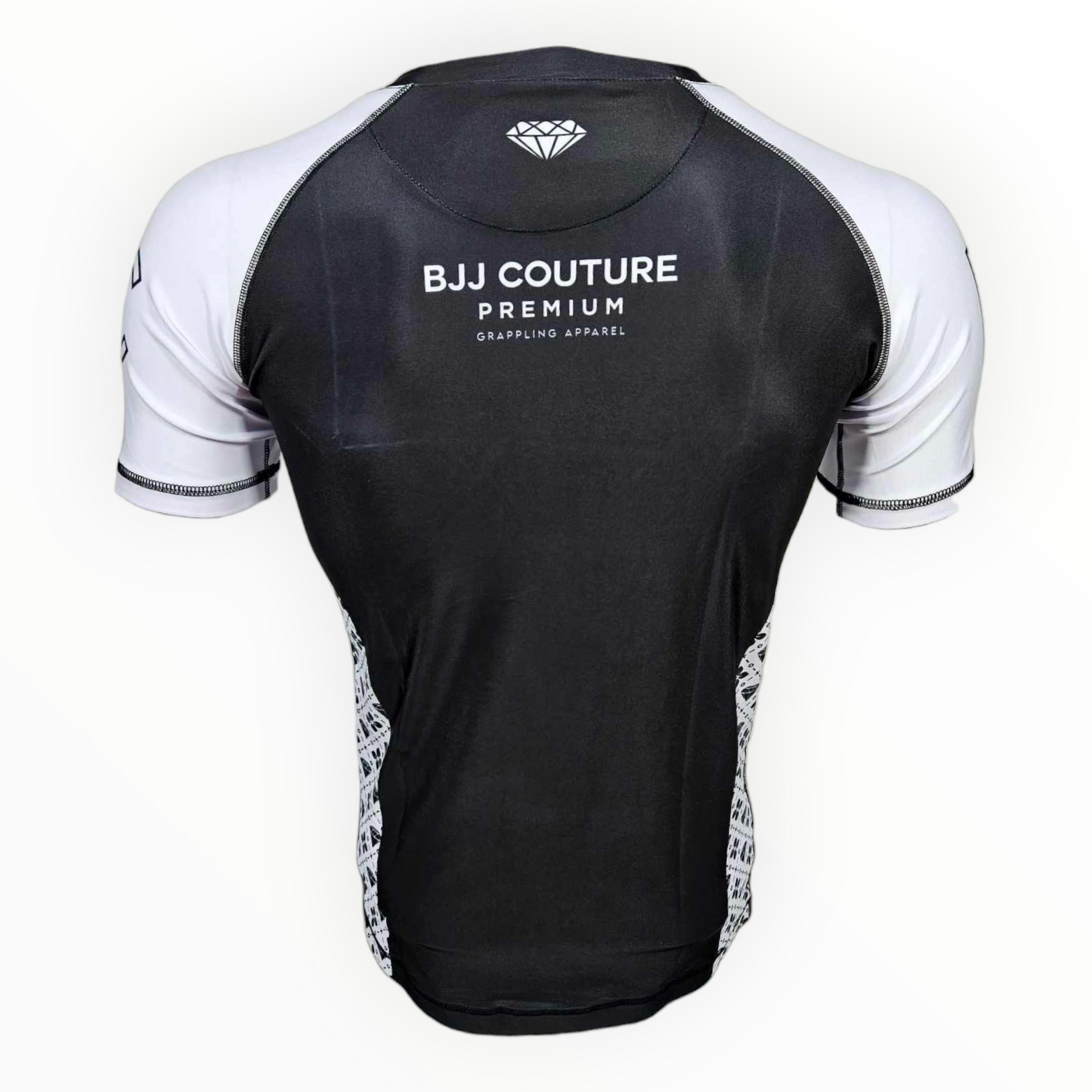 White Belt Ranked Rashguard - IBJJF Legal