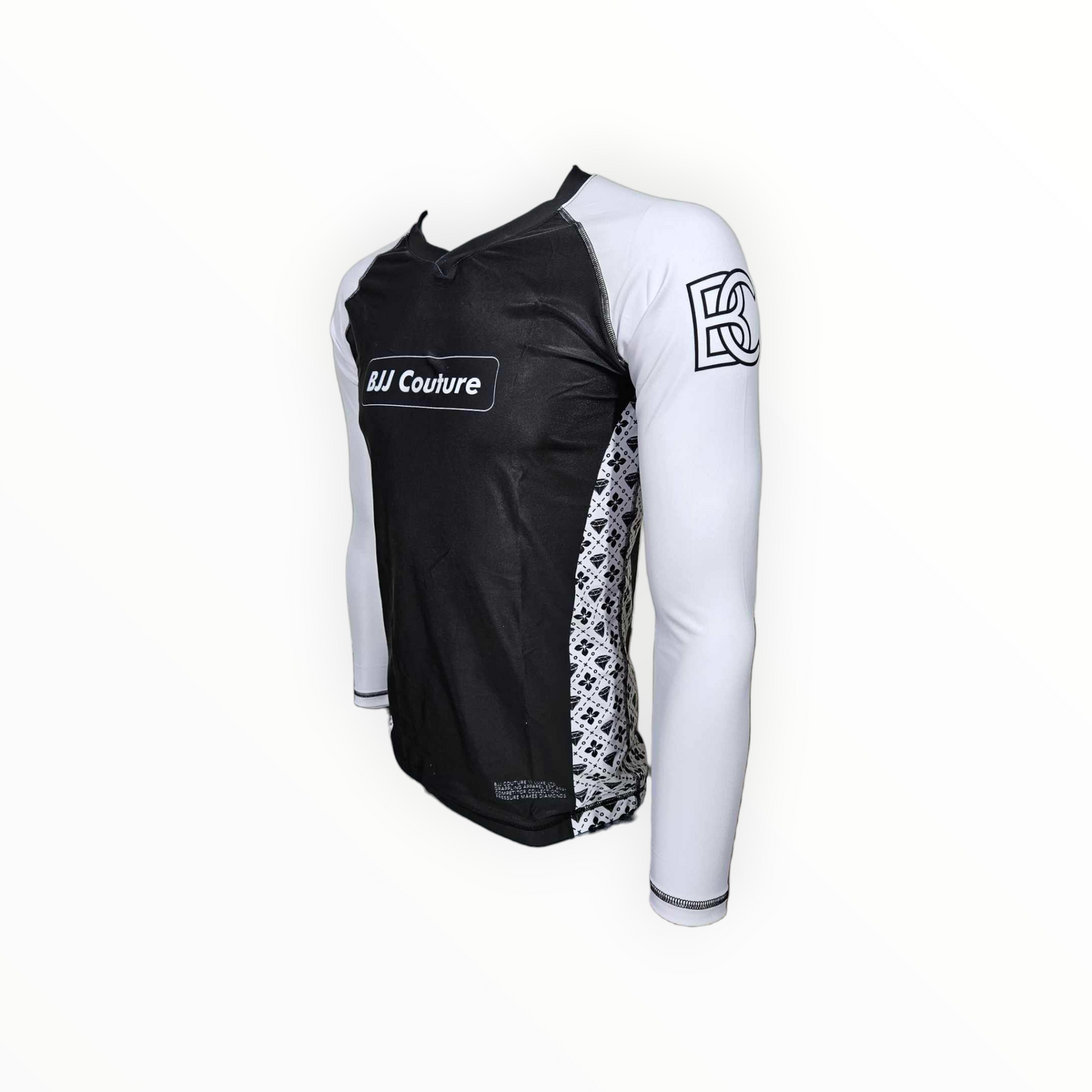 White Belt Ranked Rashguard - IBJJF Legal