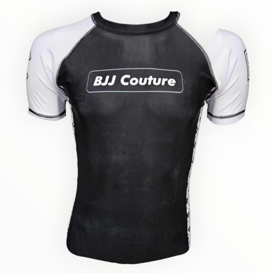 White Belt Ranked Rashguard - IBJJF Legal