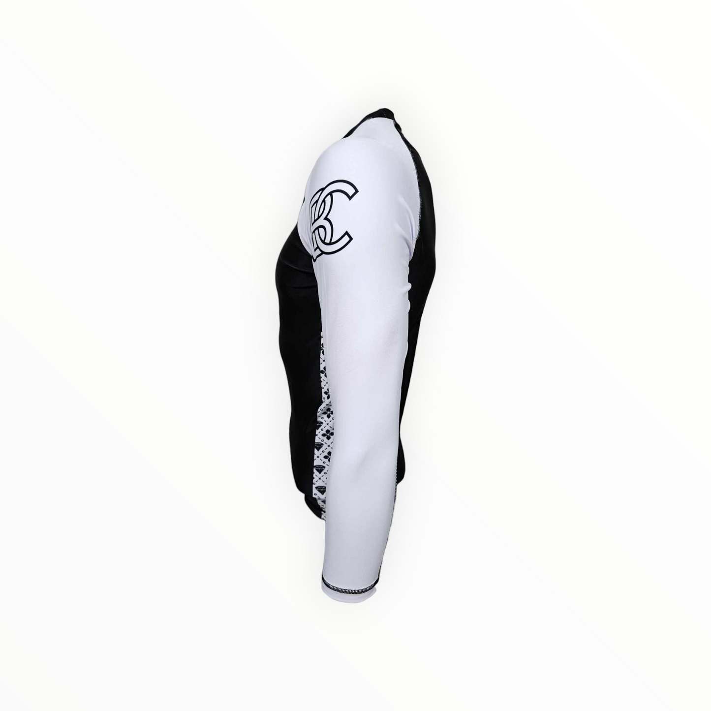 White Belt Ranked Rashguard - IBJJF Legal