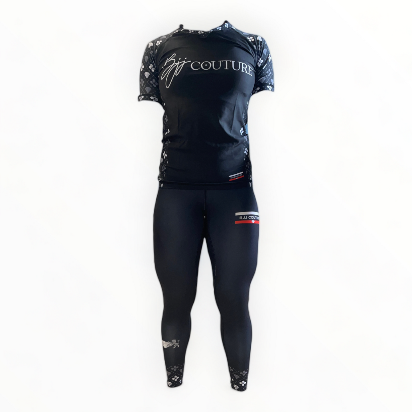 BJJ Couture Seamless Diamond Pattern Spats