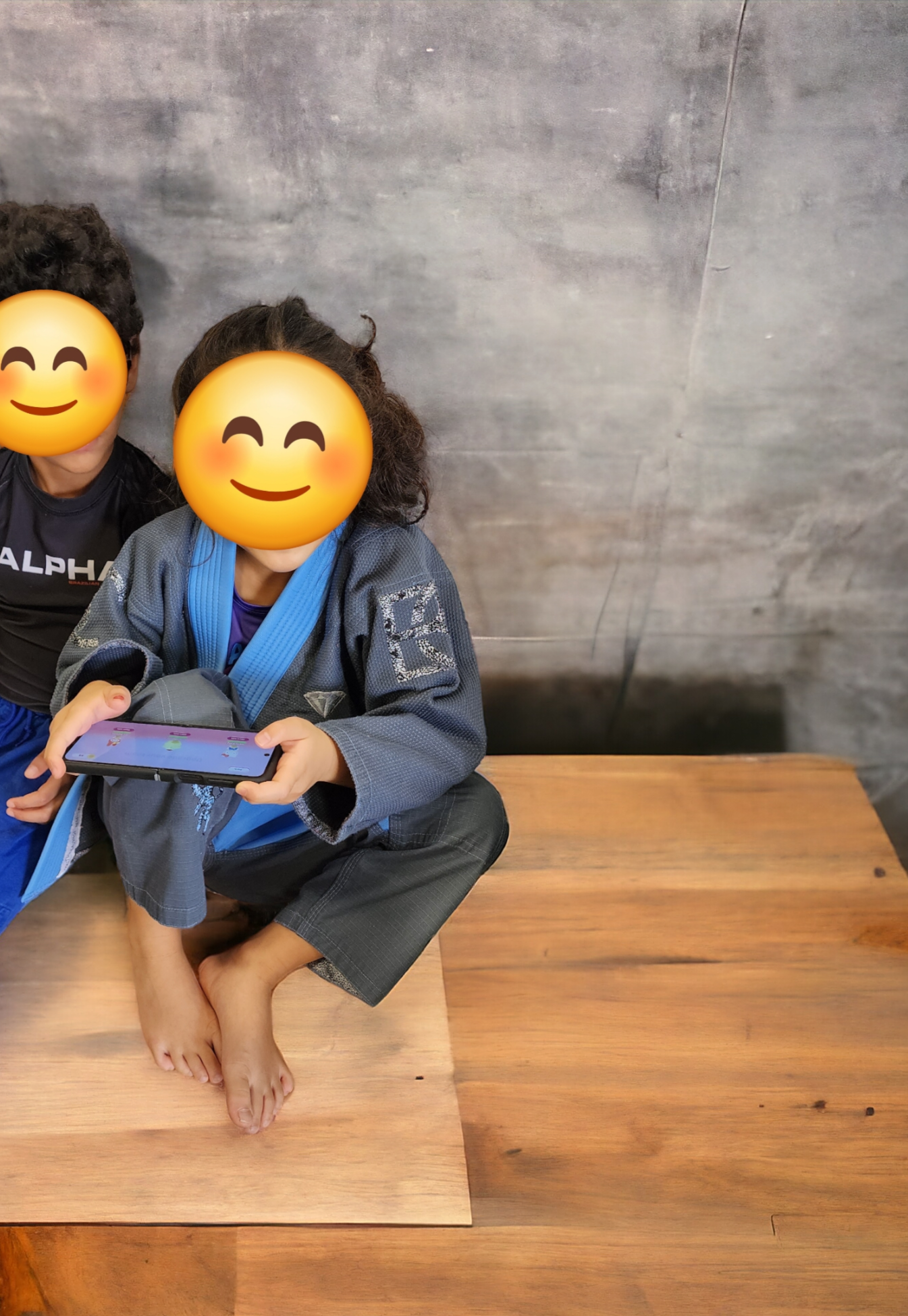 Kids BJJ COUTURE SVǴ LTD 1.0 GI - Grey