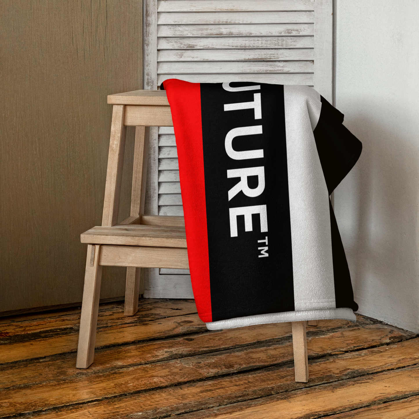 BJJ Couture Box Logo After Training & Beach Towel