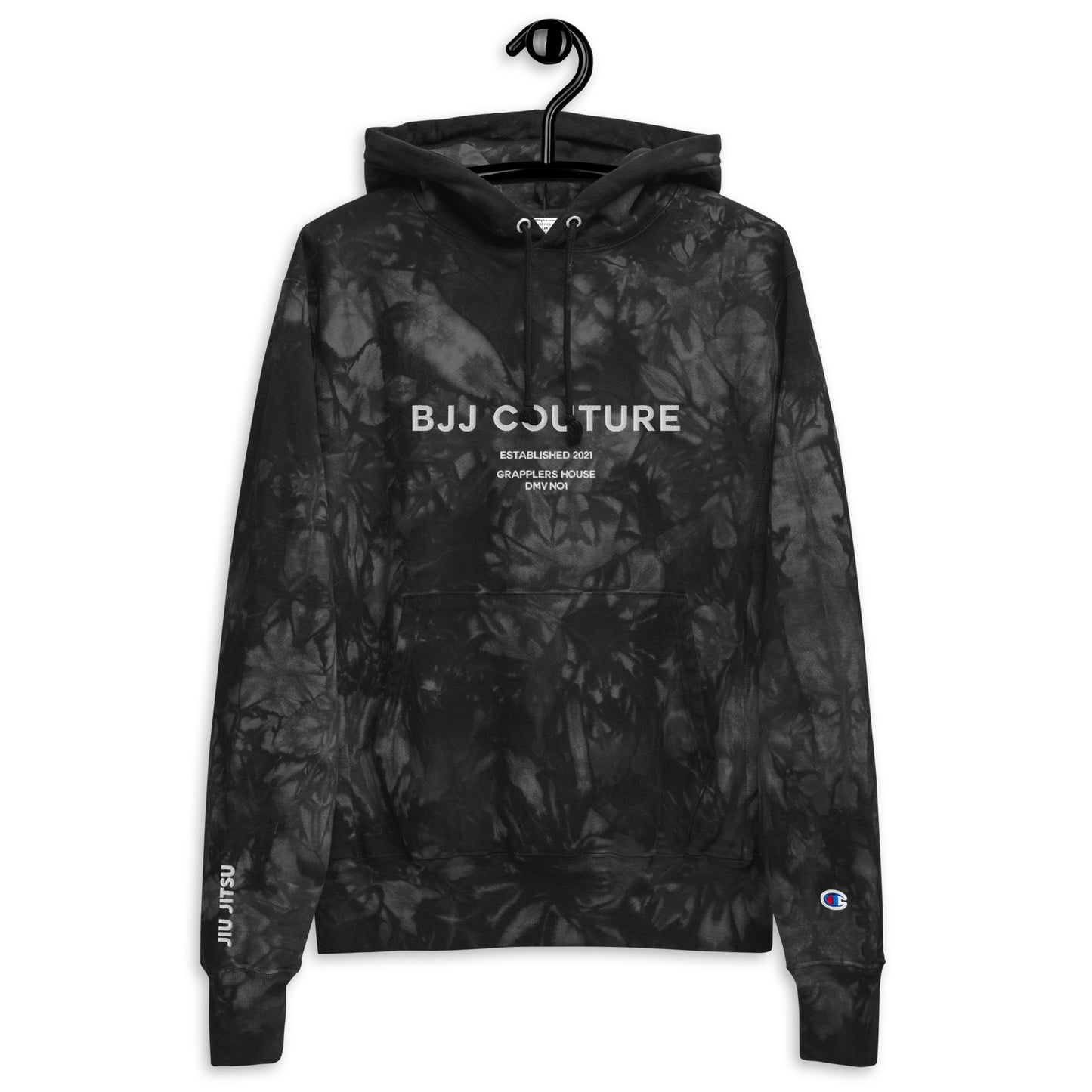 Unisex BJJ Couture Premium Champion tie-dye hoodie