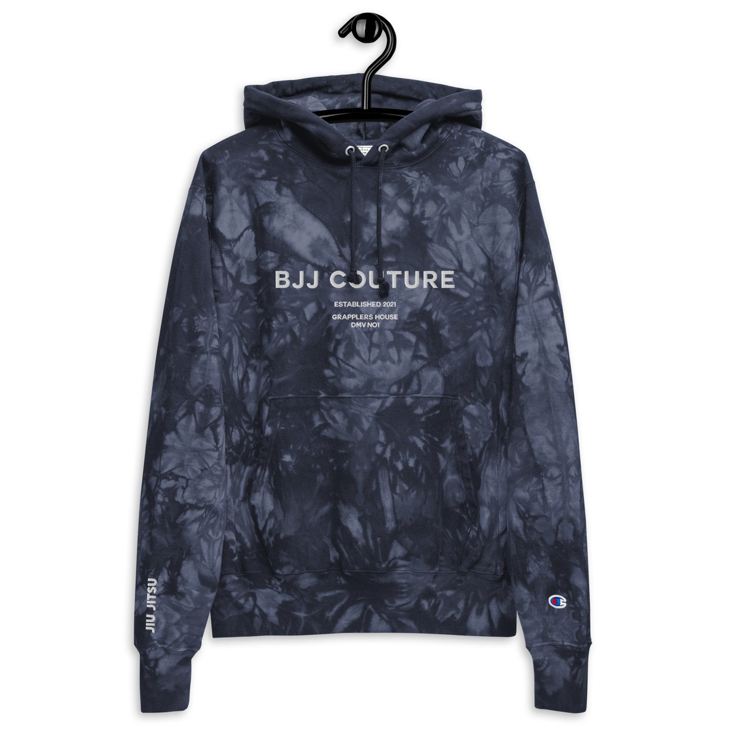 Unisex BJJ Couture Premium Champion tie-dye hoodie