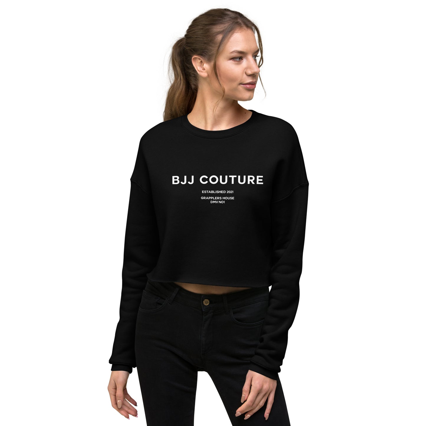 BJJ Couture Premium Crop Sweatshirt