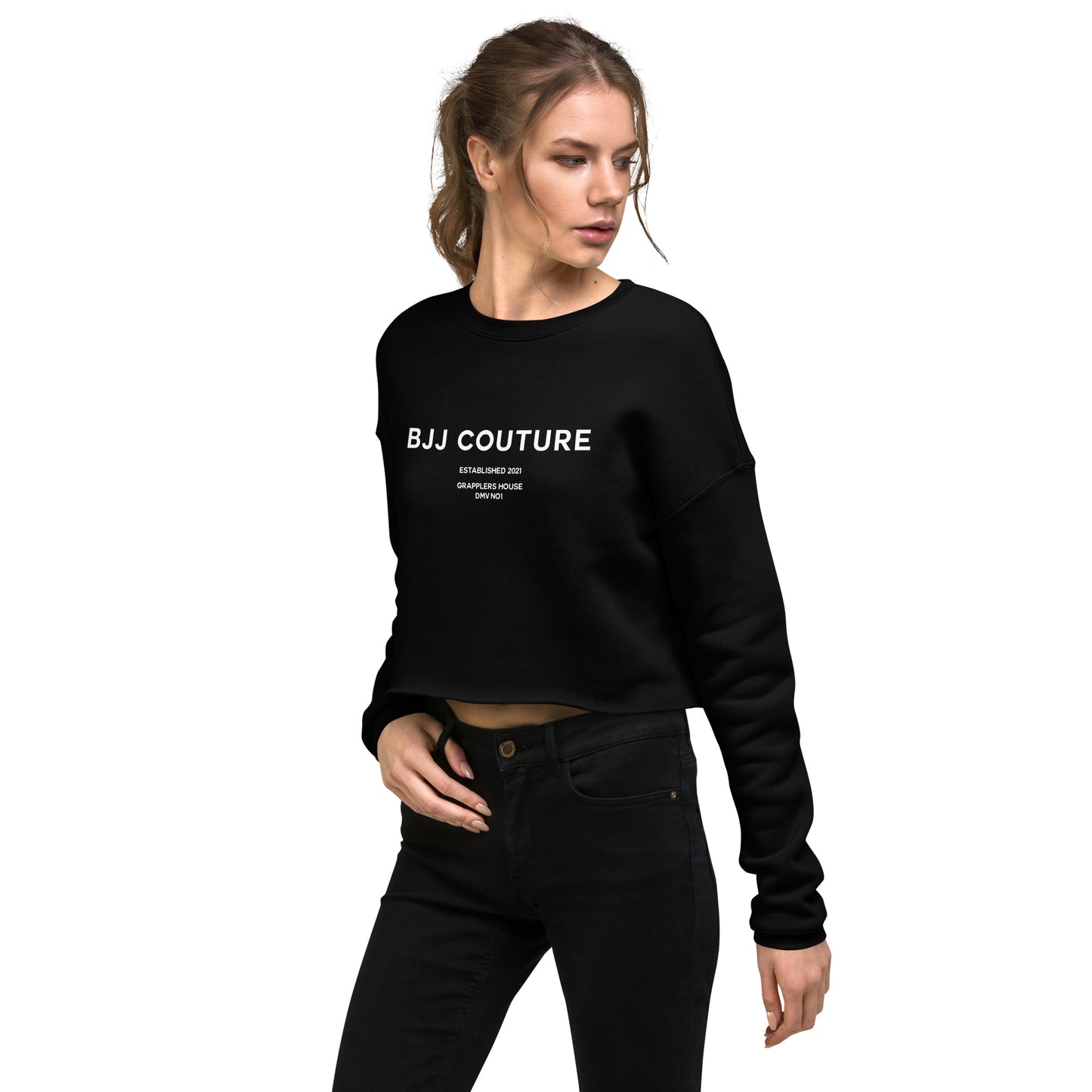 BJJ Couture Premium Crop Sweatshirt