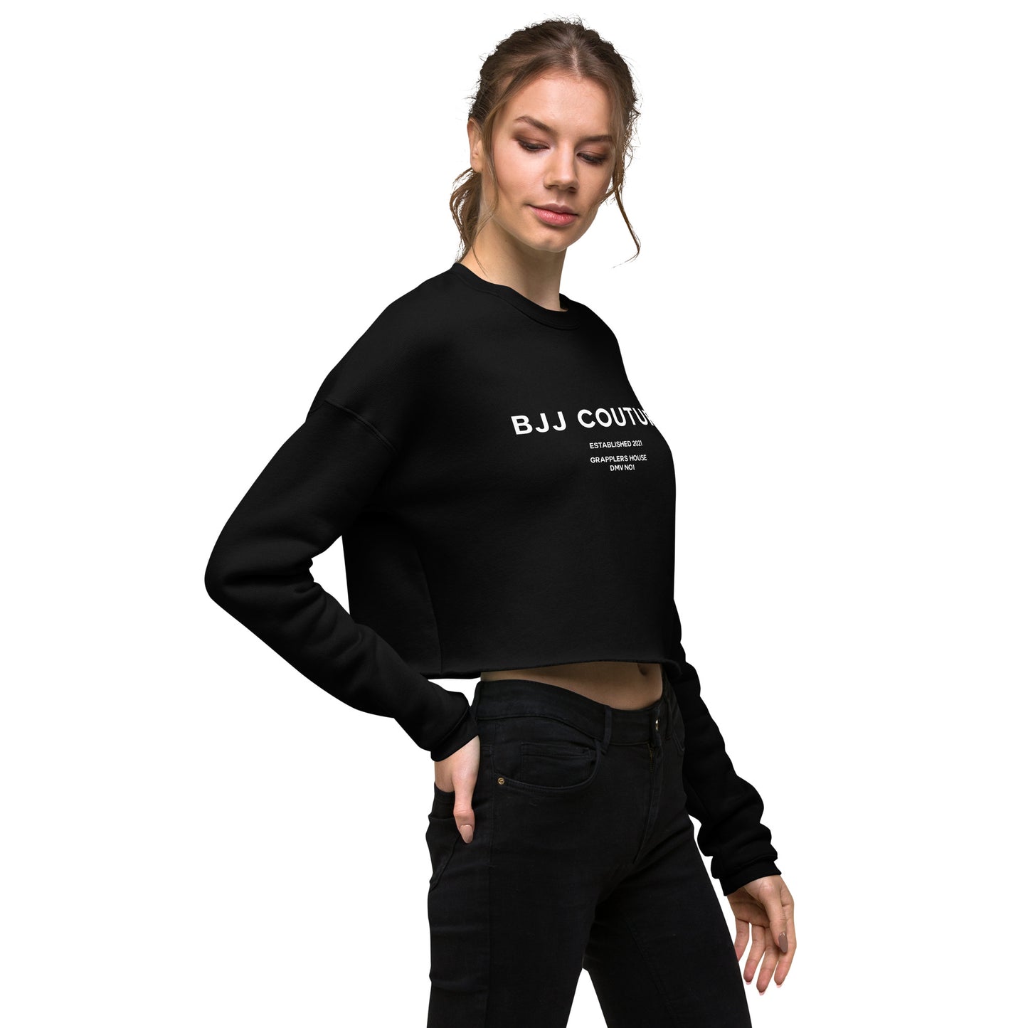 BJJ Couture Premium Crop Sweatshirt