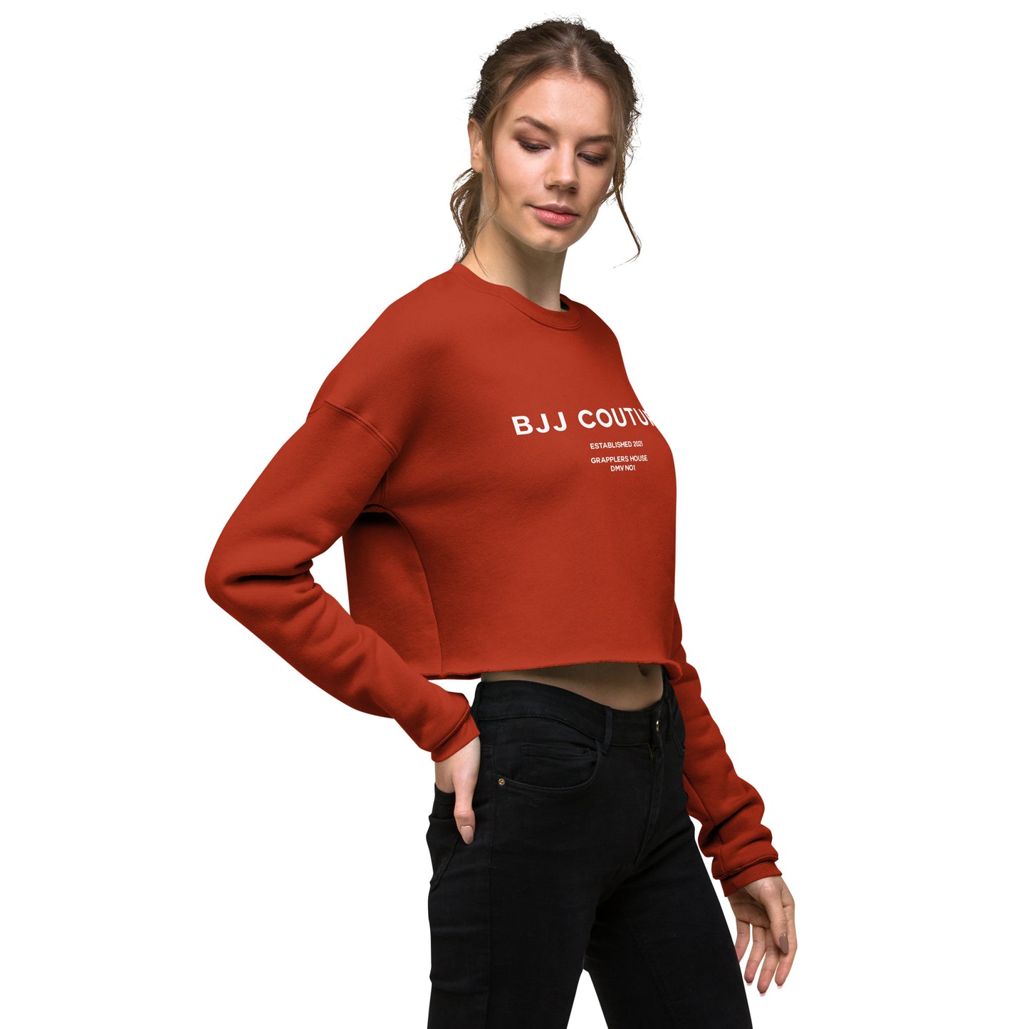 BJJ Couture Premium Crop Sweatshirt