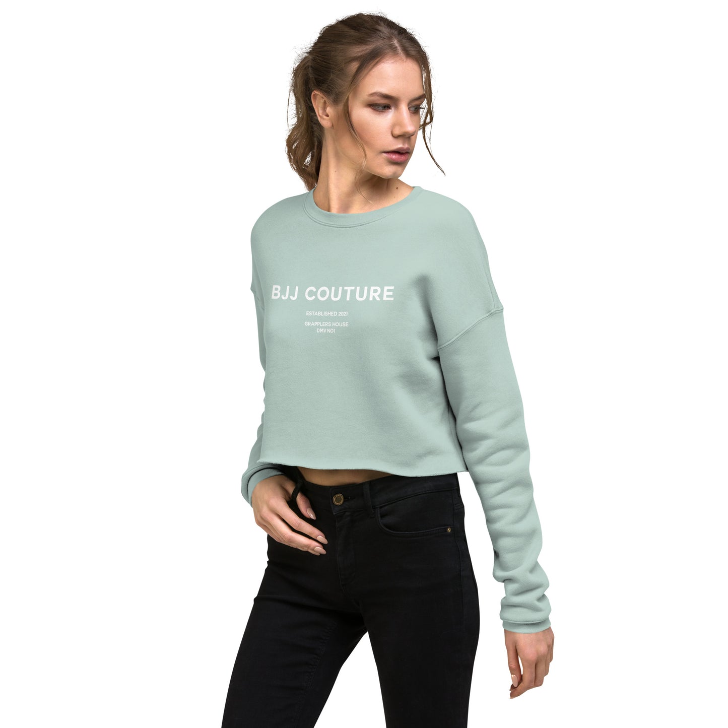BJJ Couture Premium Crop Sweatshirt