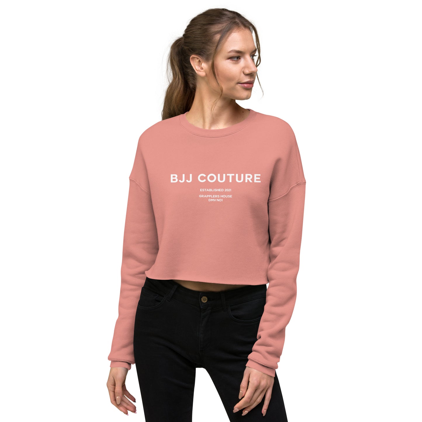BJJ Couture Premium Crop Sweatshirt