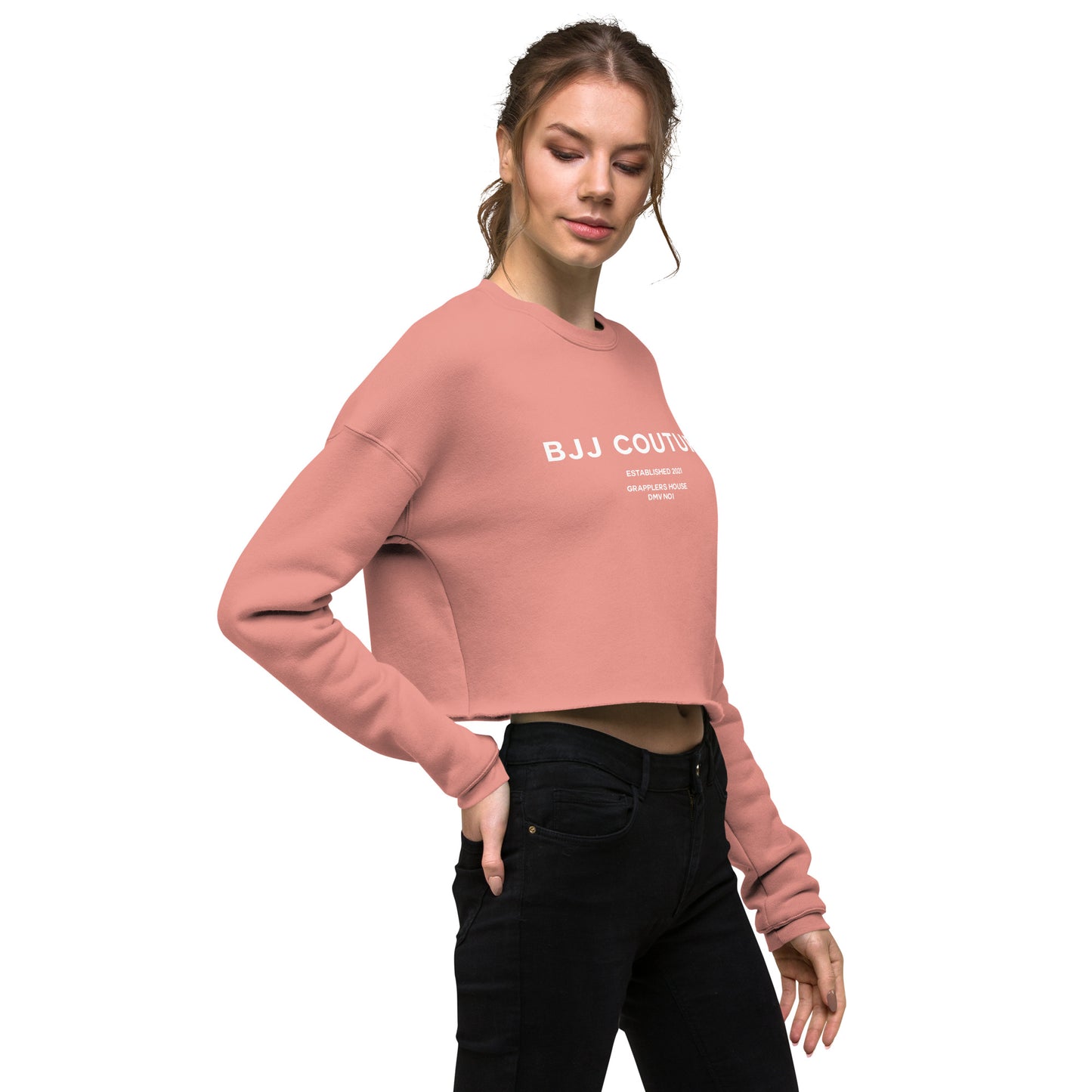 BJJ Couture Premium Crop Sweatshirt