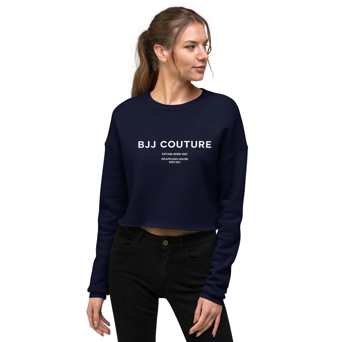 BJJ Couture Premium Crop Sweatshirt