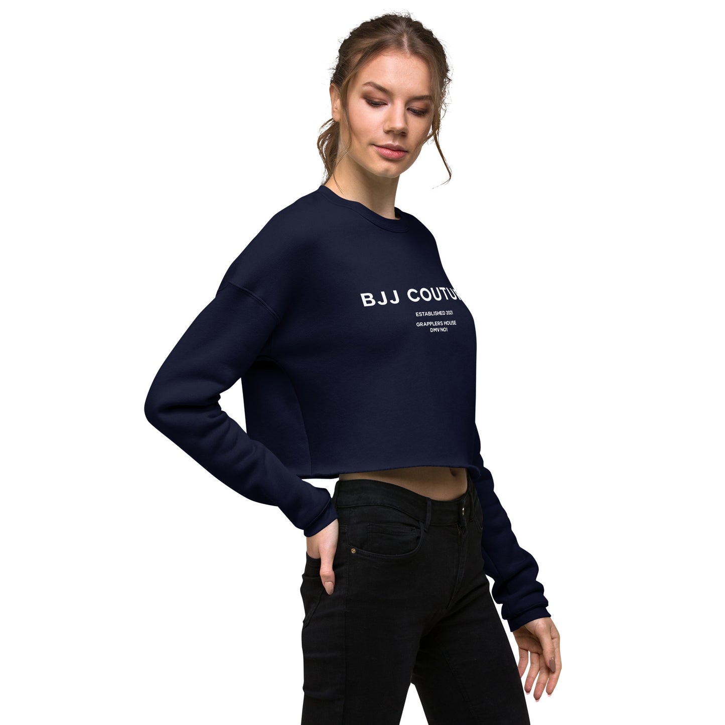 BJJ Couture Premium Crop Sweatshirt