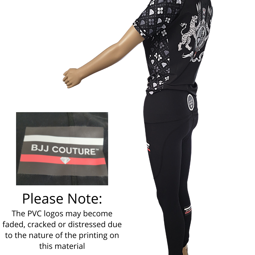 BJJ Couture Spats Ultra-Soft Paneled - Black