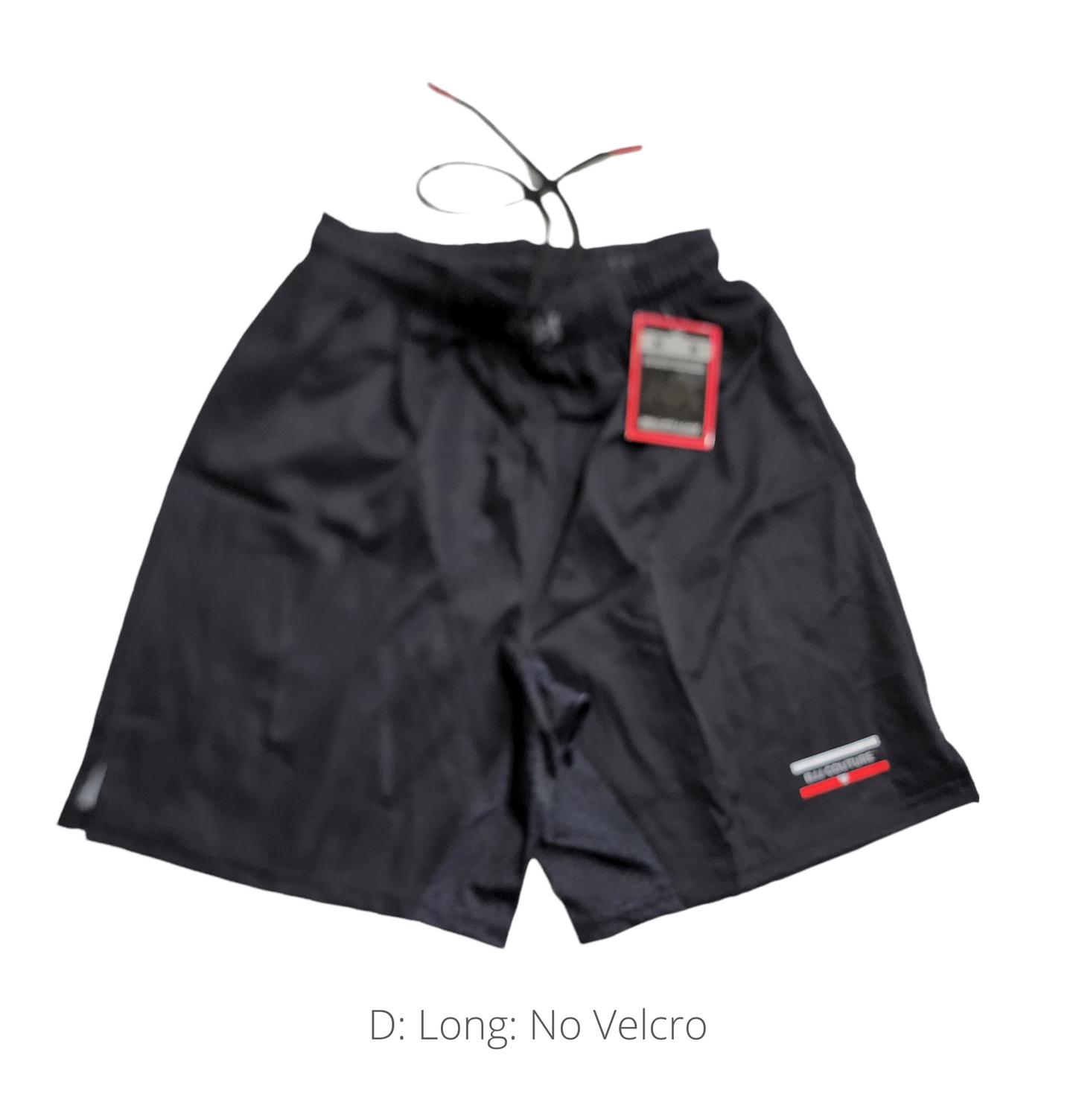 Black Grappling Shorts - IBJJF Legal