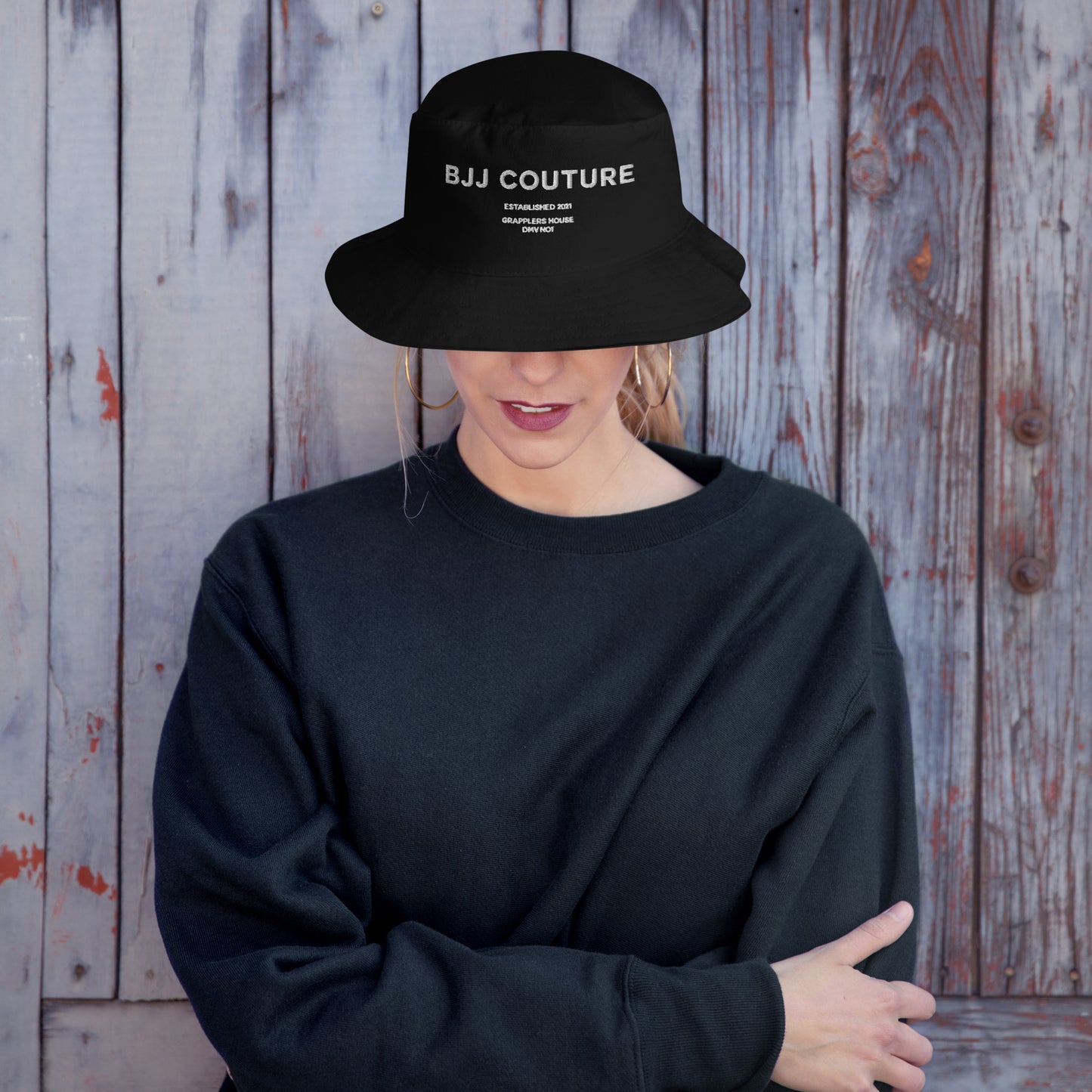 BJJ Couture Grapplers House Established Bucket Hat