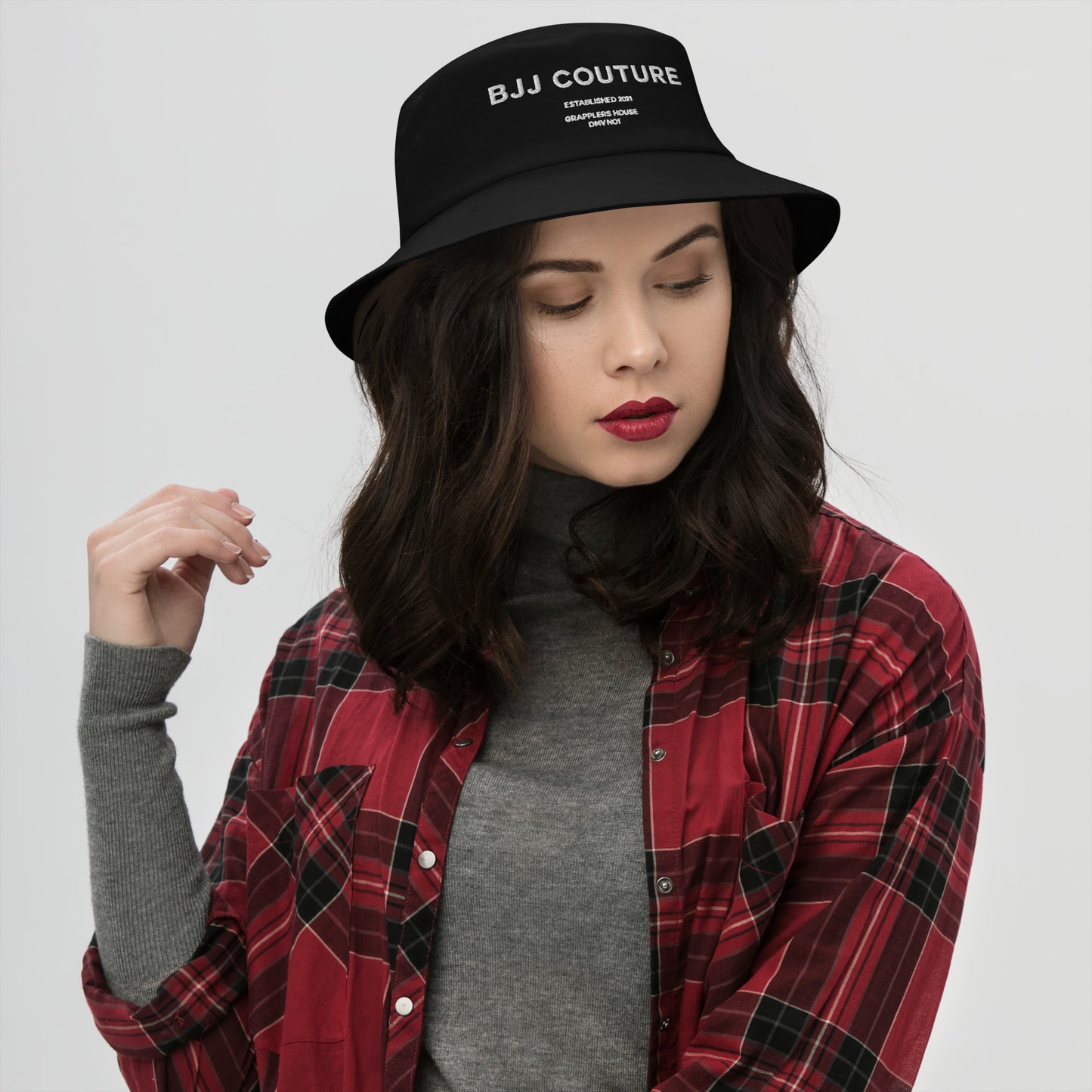 BJJ Couture Grapplers House Established Bucket Hat