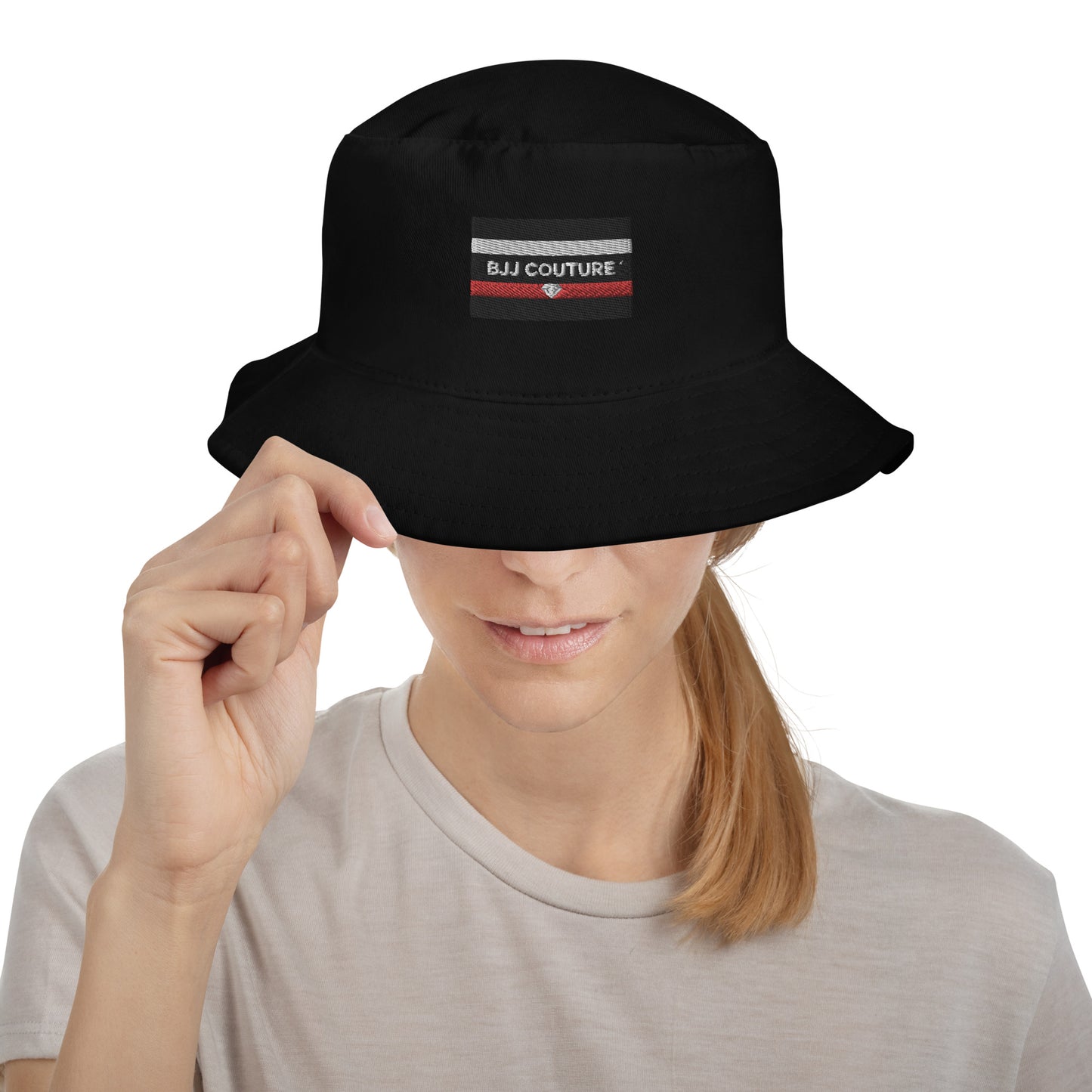 BJJ Couture Box Logo Bucket Hat