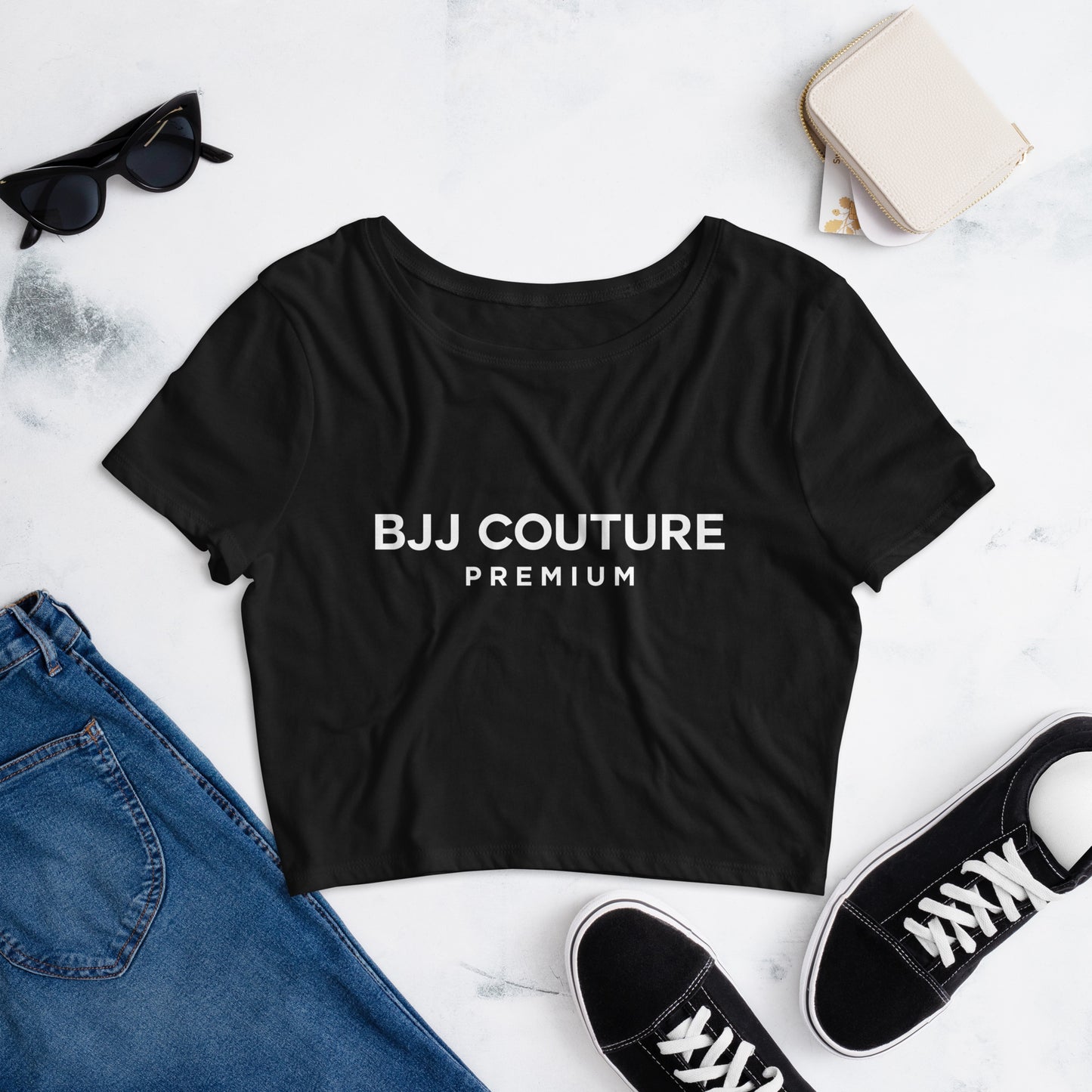 BJJ Couture Premium Women’s Crop Tee
