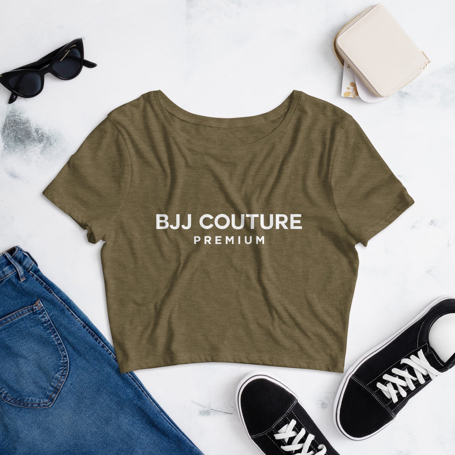 BJJ Couture Premium Women’s Crop Tee