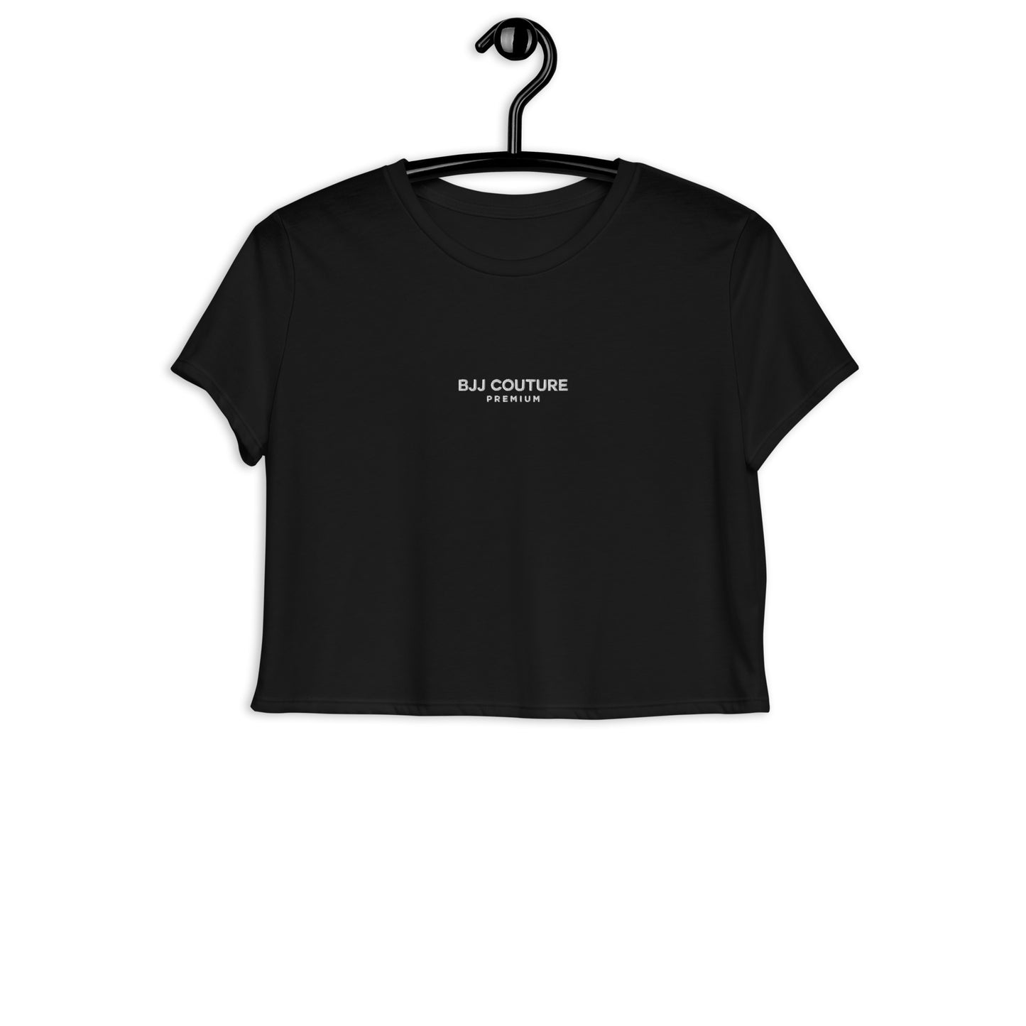 BJJ Couture Premium Embroidered Crop Tee