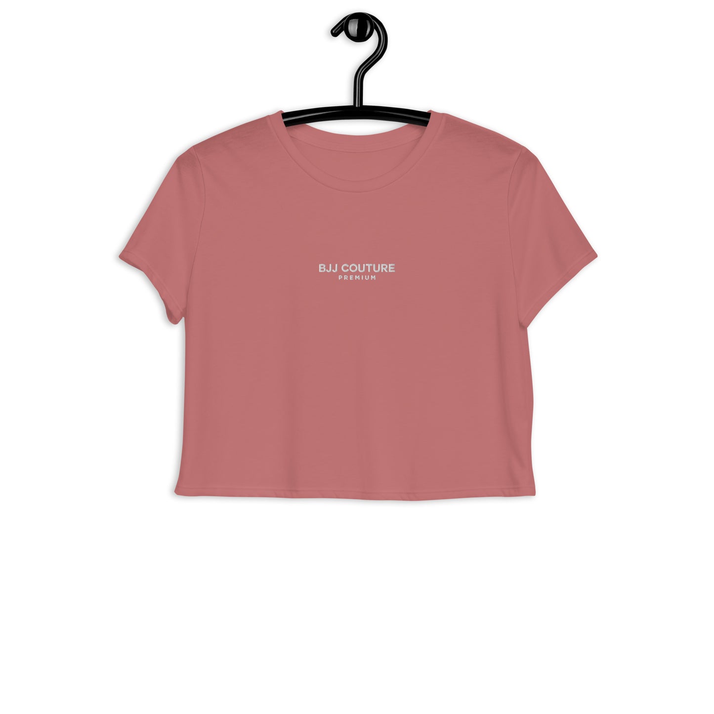 BJJ Couture Premium Embroidered Crop Tee