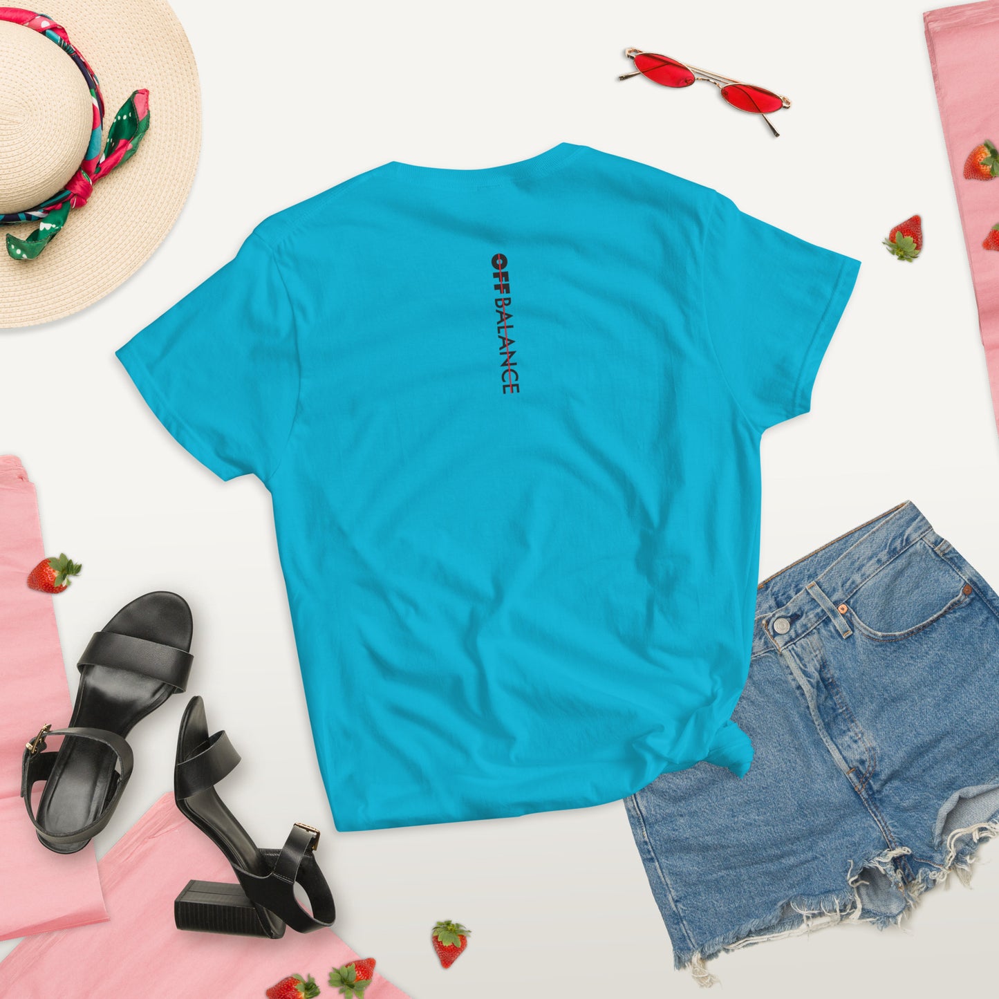 Women's kuzushi light soft pre-shrunk short sleeve t-shirt