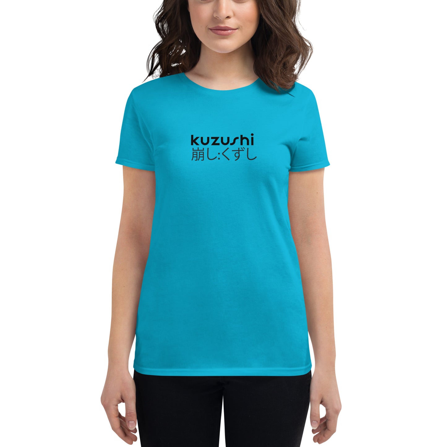 Women's kuzushi light soft pre-shrunk short sleeve t-shirt
