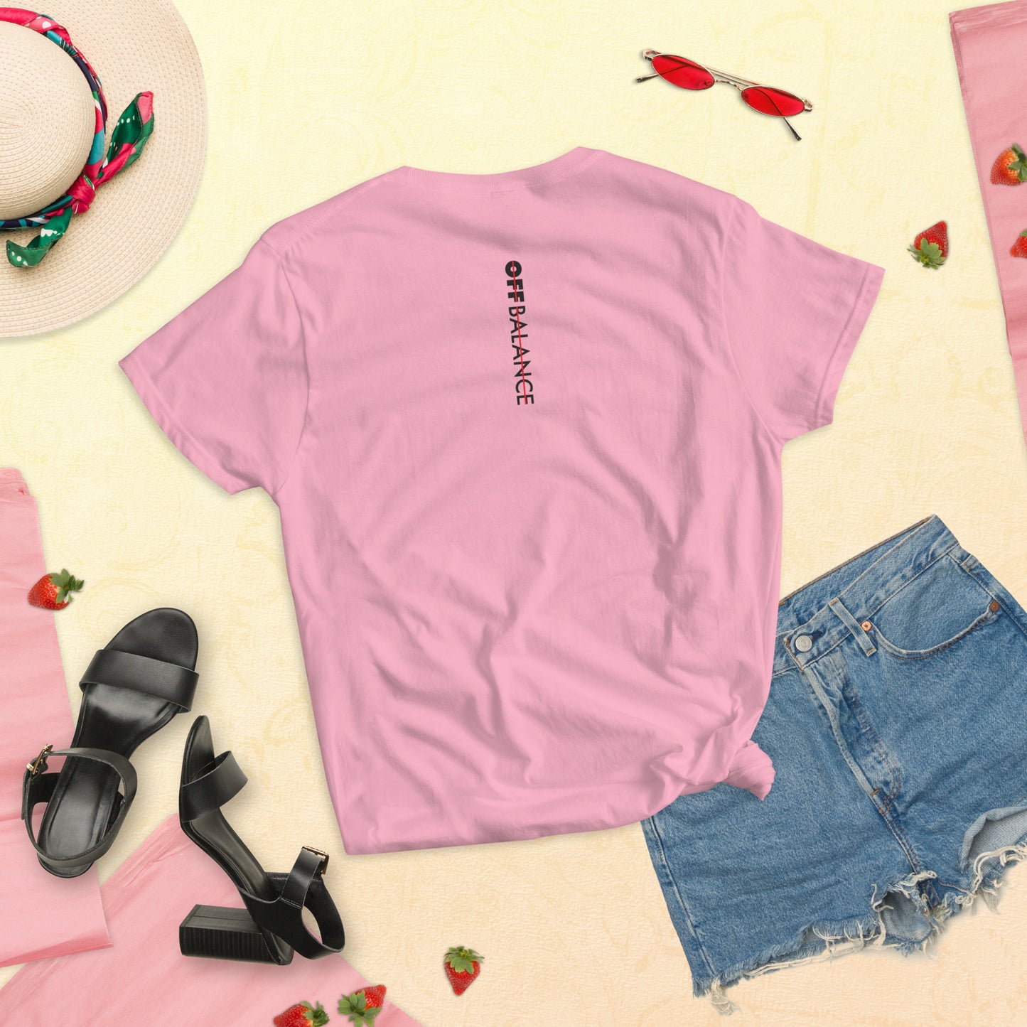 Women's kuzushi light soft pre-shrunk short sleeve t-shirt