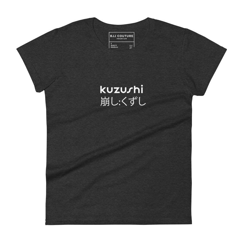 Women's kuzushi dark soft pre-shrunk short sleeve t-shirt