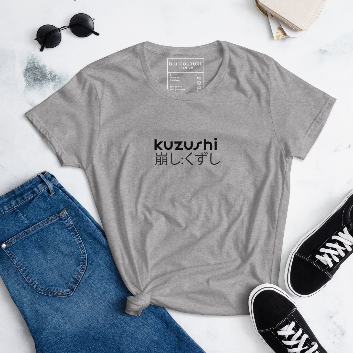 Women's kuzushi light soft pre-shrunk short sleeve t-shirt