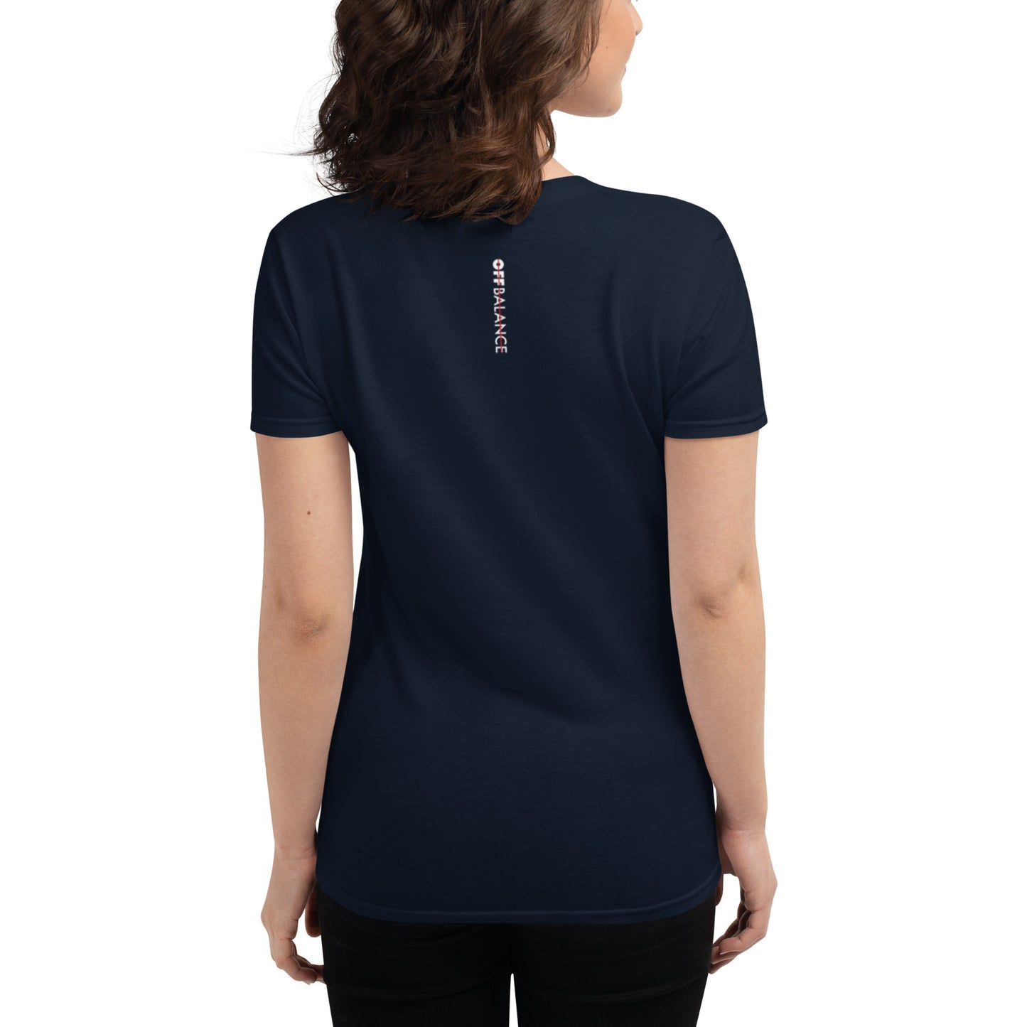Women's kuzushi dark soft pre-shrunk short sleeve t-shirt