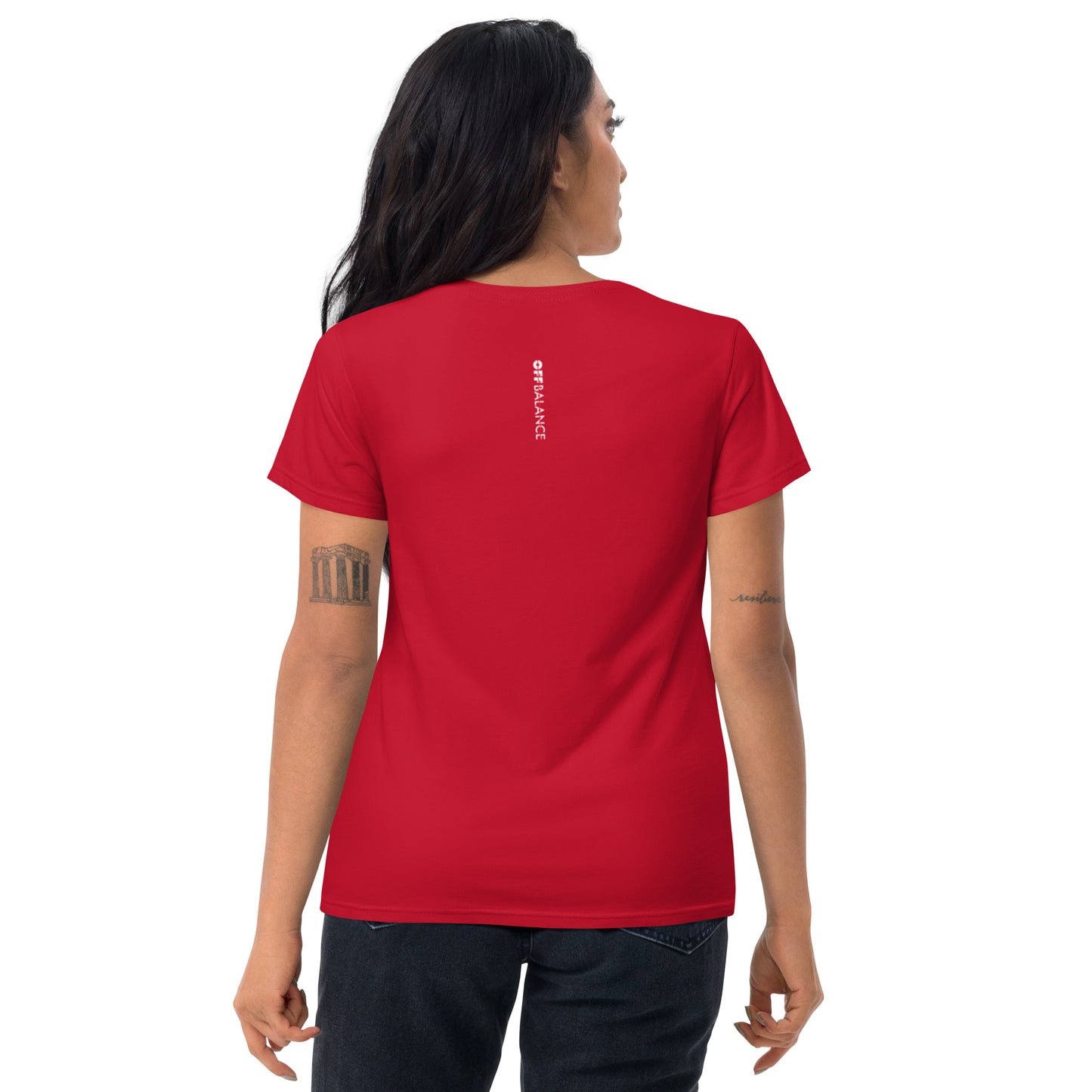Women's kuzushi dark soft pre-shrunk short sleeve t-shirt