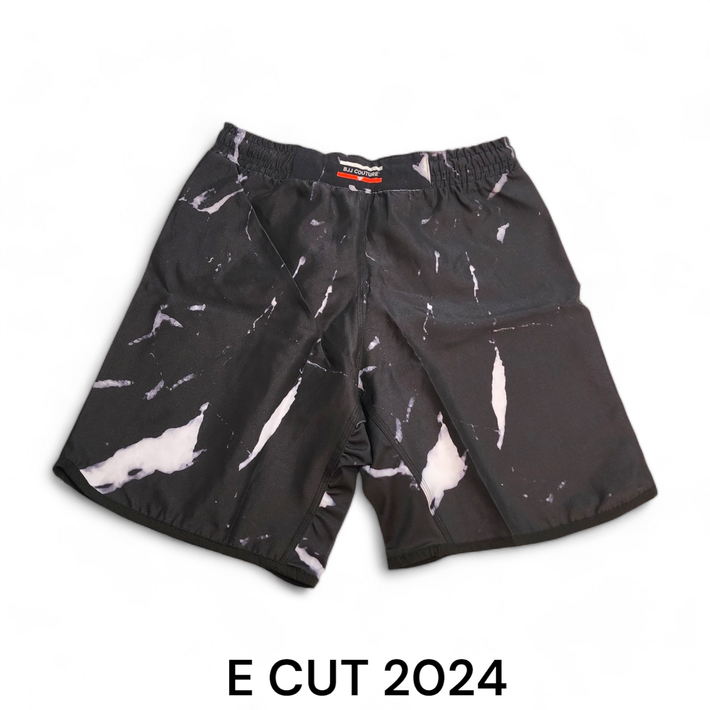 Black Carrara Marble Grappling Shorts