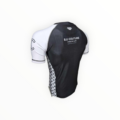 White Belt Ranked Rashguard - IBJJF Legal - Customizable