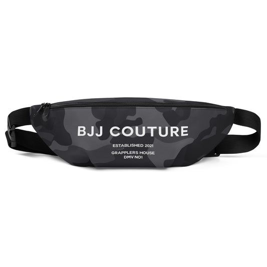 BJJ Couture Black Camo Premium Fanny Pack