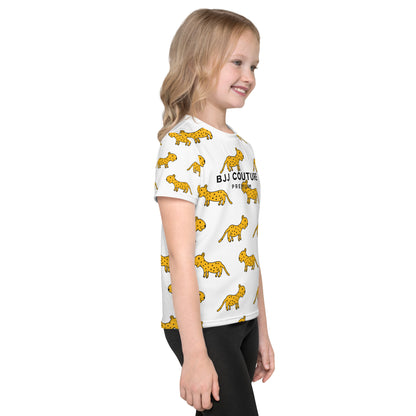 BJJ Couture Next Generation Grappler Kids Leopard crew neck t-shirt