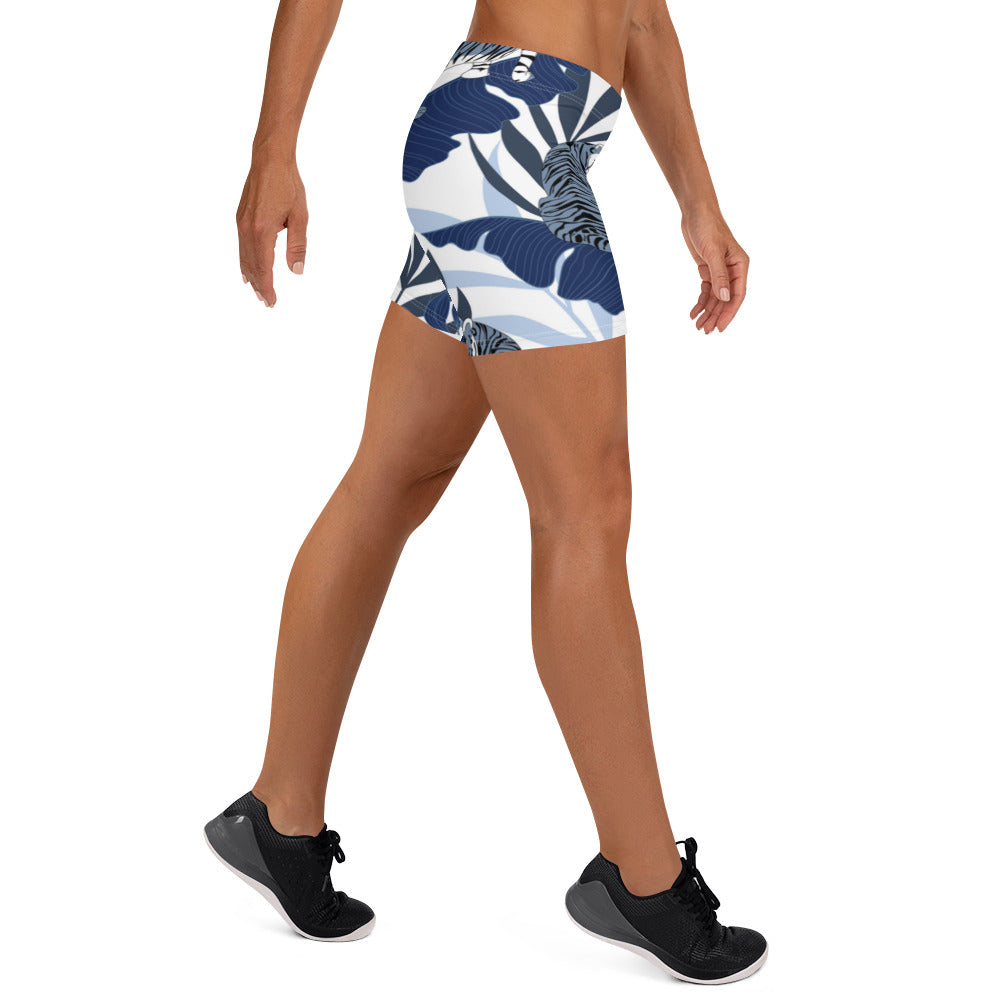 BJJ Couture Premium Aqua Tiger Jungle shorts