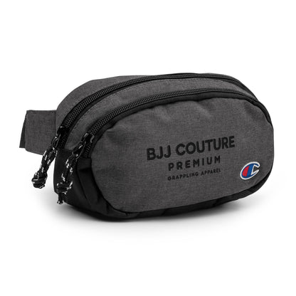 BJJ Couture Premium Champion fanny pack - Black text