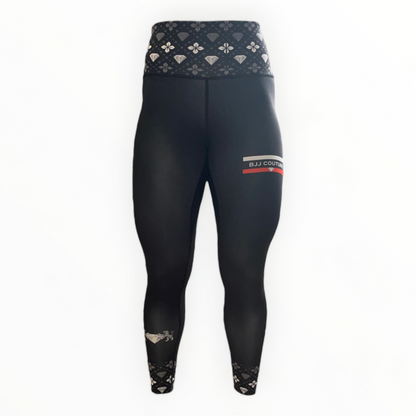 BJJ Couture Seamless Diamond Pattern Spats