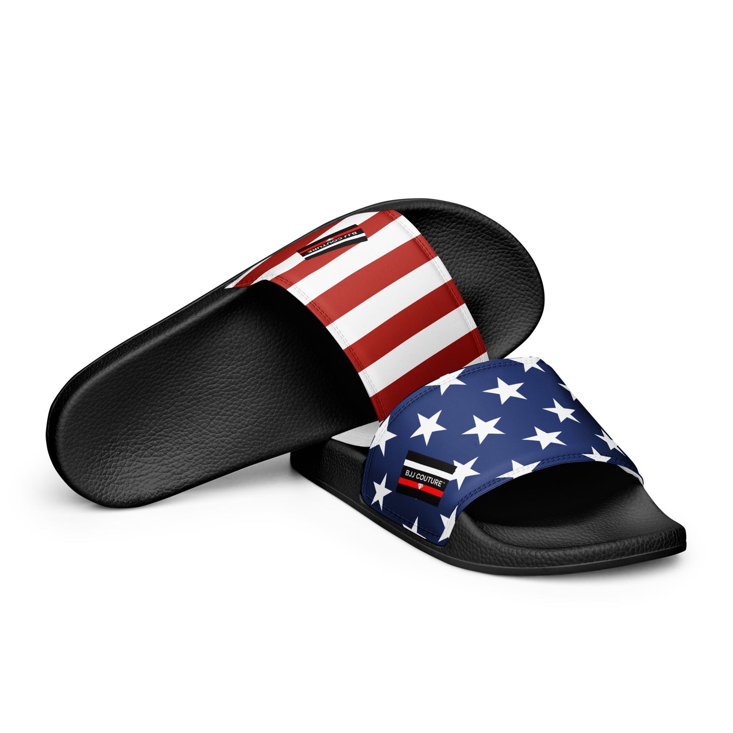 BJJ Couture American Flag Men’s slides