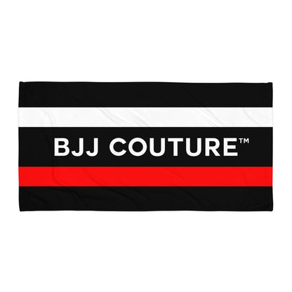 BJJ Couture Box Logo After Training & Beach Towel