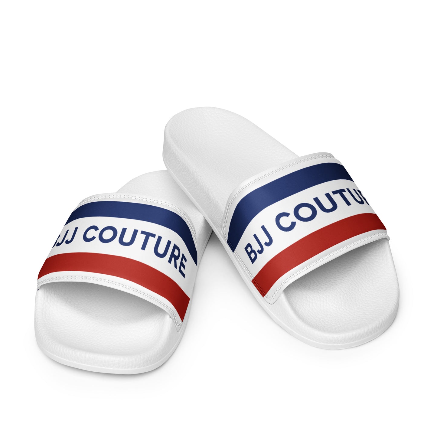 BJJ Couture Red White & Blue Women's slides