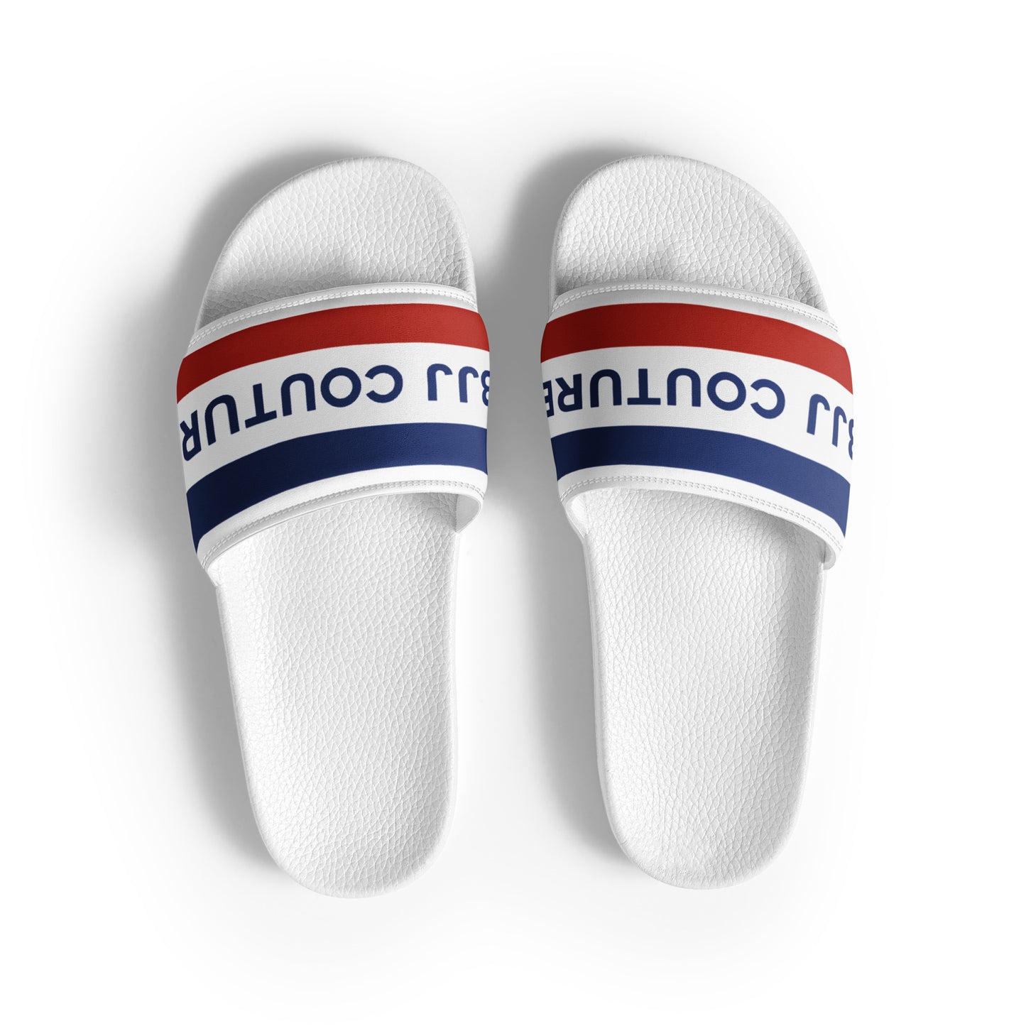 BJJ Couture Red White & Blue Women's slides