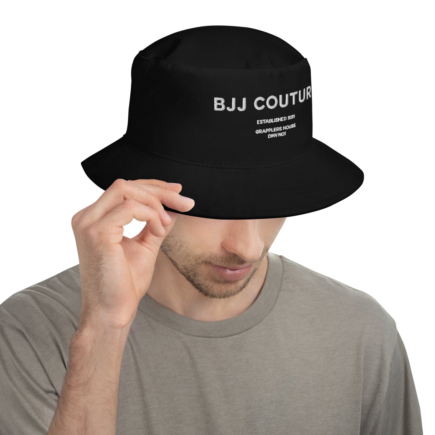 BJJ Couture Grapplers House Established Bucket Hat